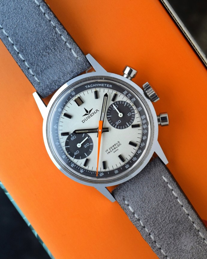 1970s Dugena Racing Carrera Chronograph