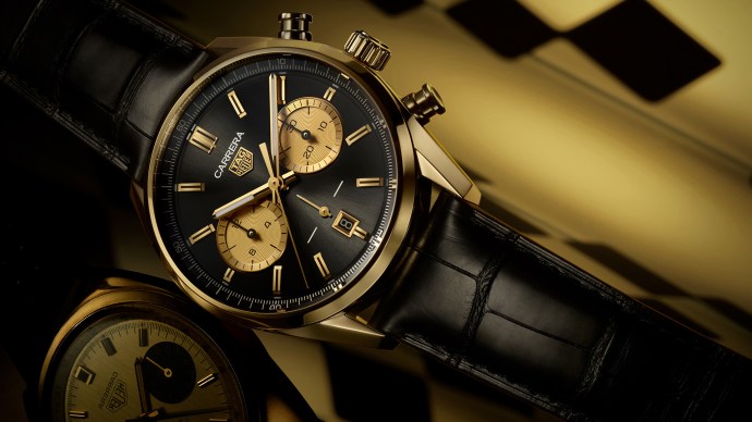 2022 TAG Heuer Carrera Chronograph Yellow Gold