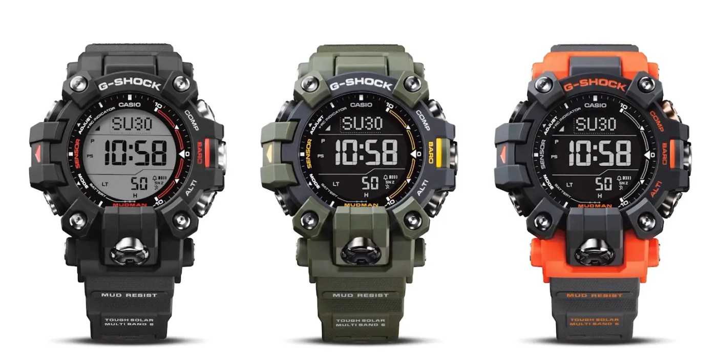 2023 G-Shock Mudman GW-9500 groupshot