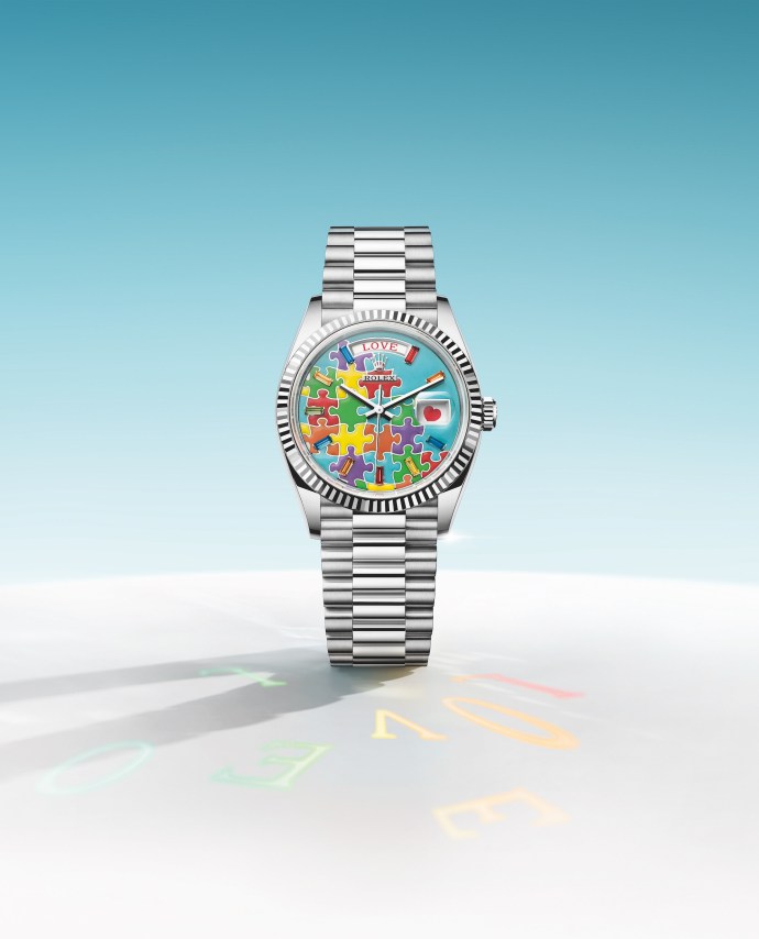 Rolex Day-Date 36 "Emoji Puzzle"