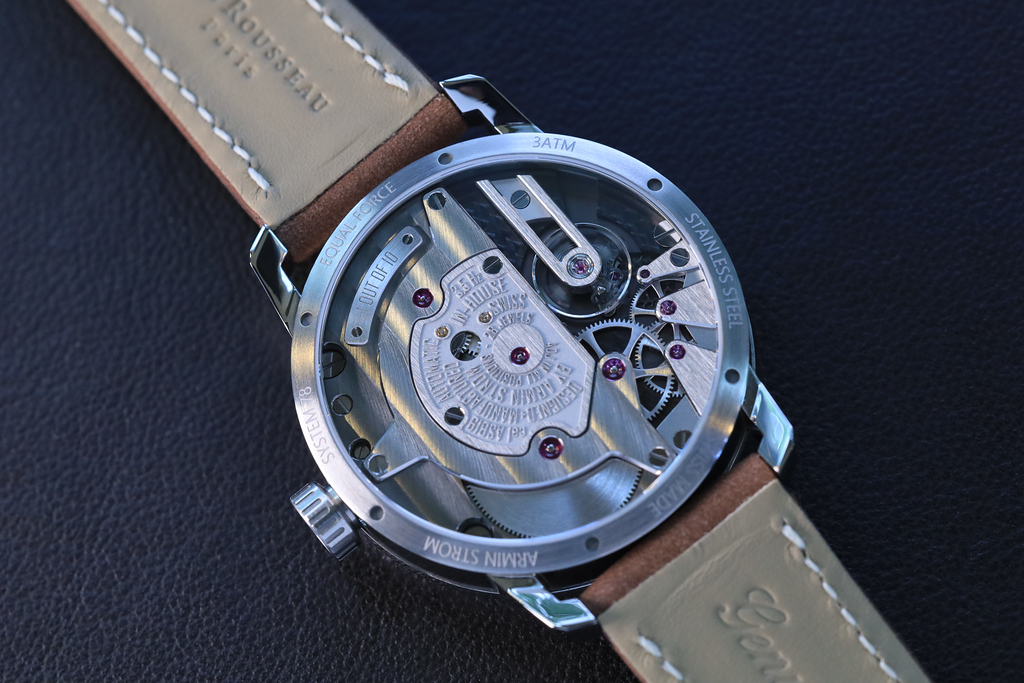 Armin Strom Gravity Equal Force Kari Voutilainen Oster Edition caseback