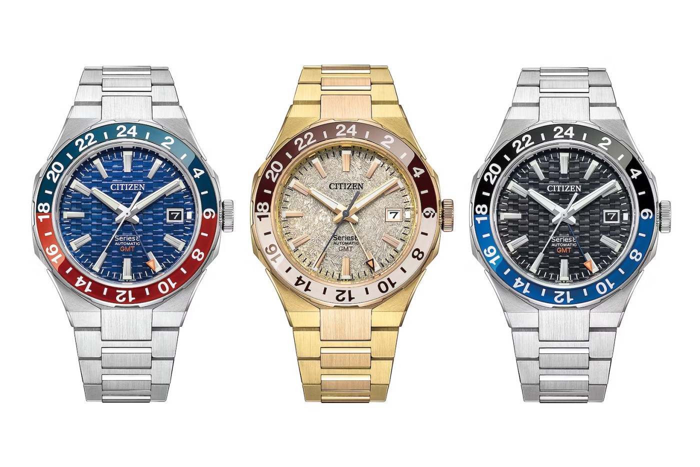 Citizen Series 8 GMT groupshot