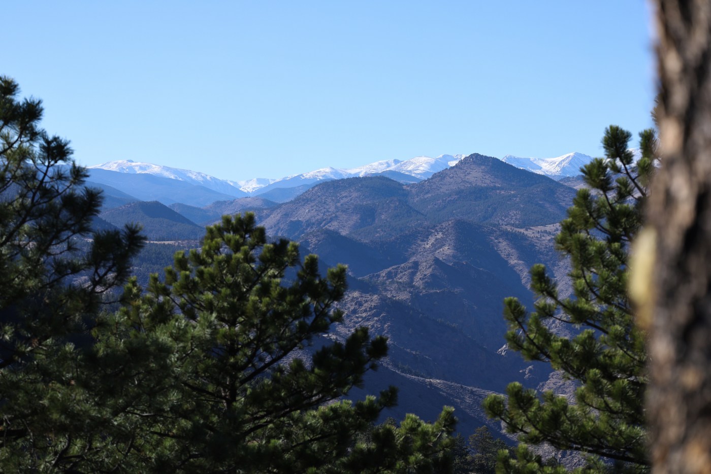 Lookout Mountain Colorado peering East