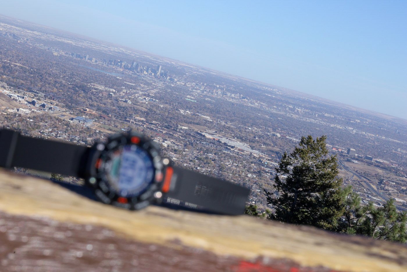 Lookout Mountain View of Denver Skyline