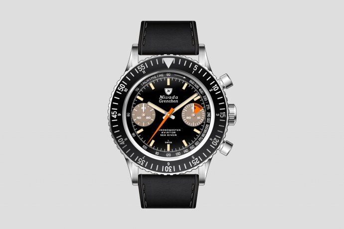 Nivada Grenchen Chronomaster Aviator Sea Diver