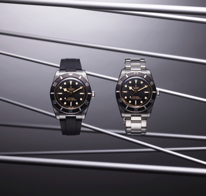 Tudor Black Bay 54 strap and bracelet