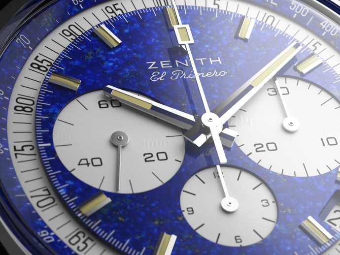 Zenith Platinum El Primero close-up